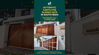 AUTOMATIC TRACKLESS SLIDING GATE [upl. by Asli]