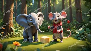 Philo léléphant et Nuno la souris😁😱😱🐀🐘🐘 [upl. by Cassady]