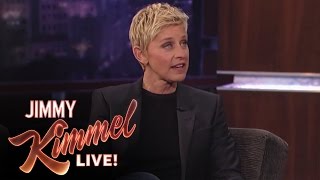 Ellen DeGeneres on Jimmy Kimmel Live PART 1 [upl. by Khalid]