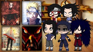 Uchiha Clan React To Themselves amp Naruto 33 [upl. by Aikemit]