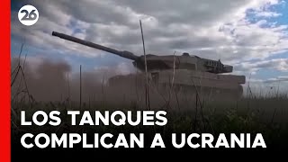 ¿Cuántos TANQUES EXTRANJEROS le quedan a UCRANIA para usar en la guerra contra RUSIA  26Global [upl. by Yahsat]