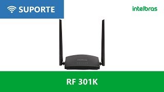 Como configurar o modo Repetidor WiFi  Roteador RF 301K  i3267 [upl. by Zeitler]