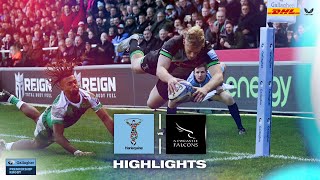 Premiership Rugby Highlights World Cup stars return as Harlequins put on a show v Newcastle Falcons [upl. by Aram]