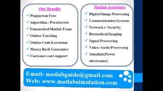 MATLAB BASED PROJECTS FOR ECE [upl. by Danialah]