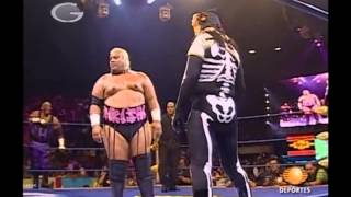 La Parka Jr Latin Lover the Animal Zorro vs Head Hunter I Rikishi Ron Killings Sabu [upl. by Seraphim554]