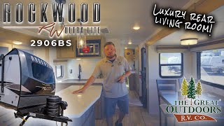 NEW 2024 Rockwood Ultra Lite 2906BS  Massive Couples Coach w HUGE Living Room Colorado RV Sales [upl. by Nahtanod]