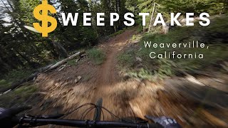 4K  Sweepstakes  Weaverville CA Full MTB Trail POV [upl. by Aes]