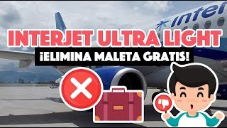 Tarifa Ultra Light de Interjet eliminan la maleta gratis [upl. by Lebaron578]