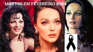 Famosos Falecidos em Fevereiro de 2024 [upl. by Sprague]