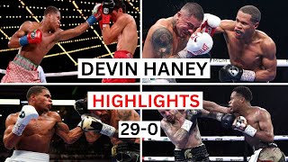 Devin Haney 290 All Knockouts amp Highlights [upl. by Monro]