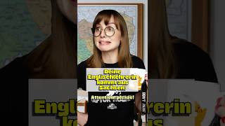 Deine EnglischLehrerin kommt aus Sachsen 😃 comedy sachsen dialekt [upl. by Noyar]