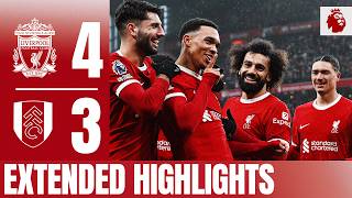 EXTENDED HIGHLIGHTS Nineman LFC defeated by lastminute own goal  Tottenham 21 Liverpool [upl. by Alyosha]