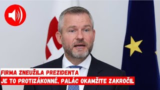 Firma zneužila prezidenta Je to protizákonné palác okamžite zakročil [upl. by Liag]