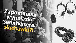 Zapomniane quotwynalazkiquot Sennheisera słuchawki elektrostatyczne na kijku i podwieszane pod sufitem [upl. by Rachel]