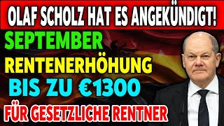 Zusätzliche Rentenzahlungen für Rentner Bis zu 1300 € von der gesetzlichen Rentenversicherung [upl. by Oterol]