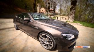 BMW 640d Gran Coupé la prova di MotorBox [upl. by Einahpehs880]