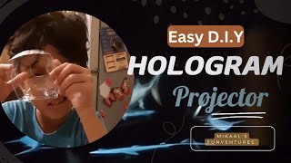 DIY Hologram Projector  Turn a Plastic Bottle into a Projector  Easy Holo [upl. by Elyagiba]