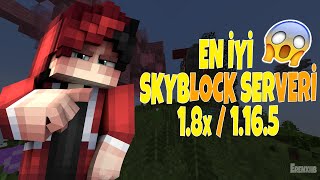 Türkiyenin en iyi skyblock sunucusu  😱 skyblock minecraft server [upl. by Assin]