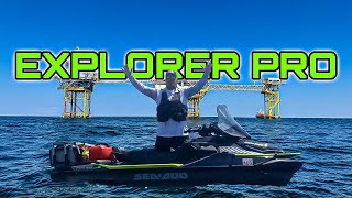 Why I Chose the SEA DOO EXPLORER PRO Over the FISH PRO TROPY  ULTIMATE OFFSHORE FISHING JET SKI [upl. by Adama197]