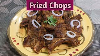 Fried Beef Chops Recipe By Treats Fusion [upl. by Argela]