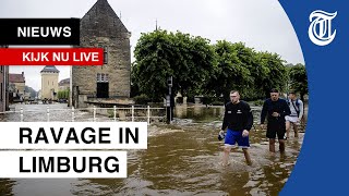 KIJK TERUG Valkenburg neemt waterschade op na horrordag [upl. by Melva32]