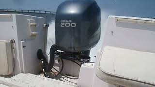 2000 Grady White 222 Fisherman repowered with a 2003 Yamaha F200TXRB [upl. by Joliet]