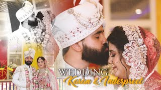 Karan amp Inderpreet Wedding Story [upl. by Arabelle713]