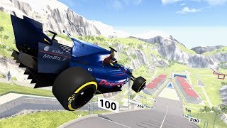 Car Jump Arena Madness 1 – BeamNG Drive  CrashBoomPunk [upl. by Nwahsel]