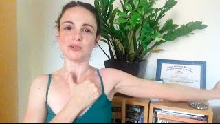 Relieve tight shoulders with selfmassage [upl. by Sirenay669]