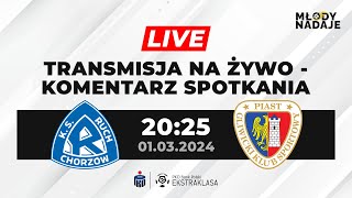 Ruch Chorzów  Piast Gliwice prosto ze stadionu mecz na żywo komentarz relacja live [upl. by Marigolda]