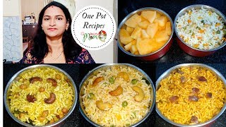 Quick and Easy Rice Recipes Part  2  One Pot Meal  Lunch Box Recipes  Rice Varieties [upl. by Brunelle]