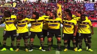 BarcelonaSC salta a la cancha  El Nacional vs BarcelonaSC [upl. by Vasiliu]