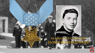 Navy Medal of Honor Recipient Laid to Rest at Arlington [upl. by Aisatnaf]