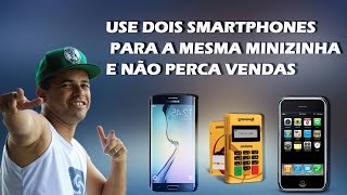 Pagseguro Como Configurar a Minizinha em 2 Smartphone e boas Vendas [upl. by Monagan]