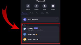 How To View Server Member List On Discord Mobile [upl. by Neyrb145]