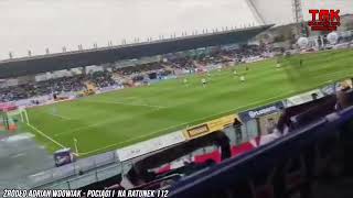 Doping kibiców Górnika Zabrze w Mielcu 12112023 [upl. by Anos564]