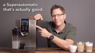 DeLonghi Dinamica ECAM 35055B Unboxing  Fully Automatic Coffee Machine [upl. by Eilagam]