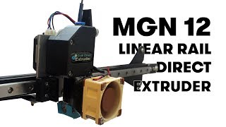 MGN12 linear rail with direct extruder  Creality printers [upl. by Hannahs]