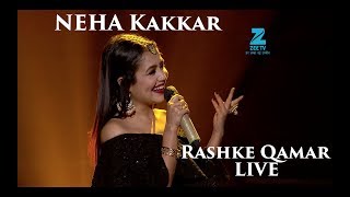 Neha Kakkar  Rashke Qamar LIVE  Riya  SaReGaMaPa Lil Champs [upl. by Hurless300]