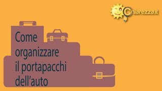 Portapacchi auto come organizzarlo  Consigli di Chiarezzait [upl. by Hailee]