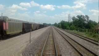 Metra UPW 508 Head end cabcar Ride part 2 [upl. by Akinnor509]