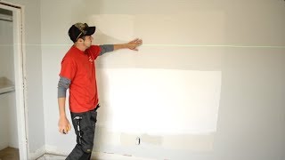 Board and Batten Wainscot  Layout [upl. by Avla]