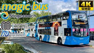 Stagecoach Magic Bus 142 Manchester Piccadilly to East Didsbury ADL Enviro400 Electric Hybrid [upl. by Dahs]