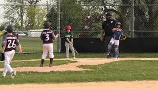 Bangor Slaters Minors Baseball vs J Field Minors 5 9 2023 [upl. by Esiled]