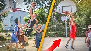 CONCOURS DE DUNKS AVEC DES ABONNÉS  Ft Hoopsidia [upl. by Uoliram]