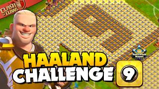 Easily 3 Star Noble Number 9  Haaland Challenge 9 Clash of Clans [upl. by Noloc690]