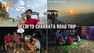 delhi to chakrata road trip Wheretoego Part1 chakrata travelvlog [upl. by Fihsak]