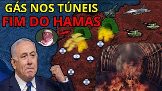 Hamas em Estado de Choque Todos foram Capturados FINALMENTE Graças ao Gás Derramado nos Túneis [upl. by Lerrad673]