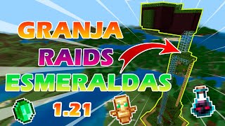 MINECRAFT  GRANJA DE ESMERALDAS 121  CON SEPARADOR DE POCIONES [upl. by Acirne]