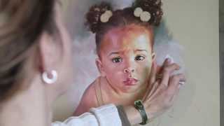 How to make a pastel portrait step by step read description [upl. by Ignazio]